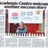 Welcome Jessica Ellis: North West Academic Centre - Another success story